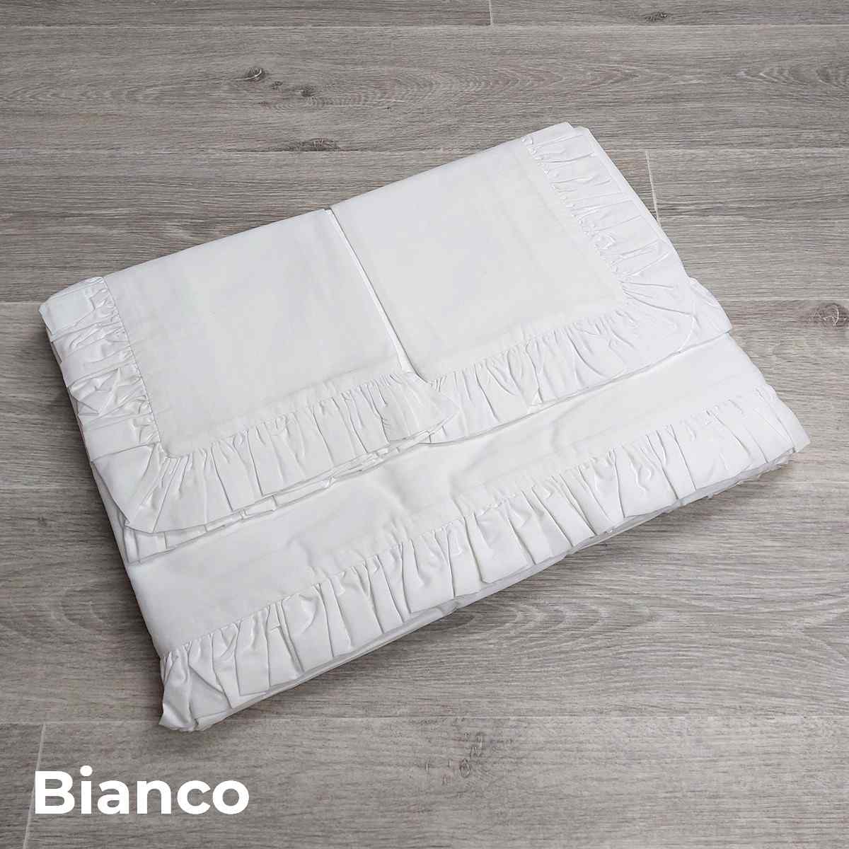 Completo Lenzuola con Volant Renato Balestra Vari Colori