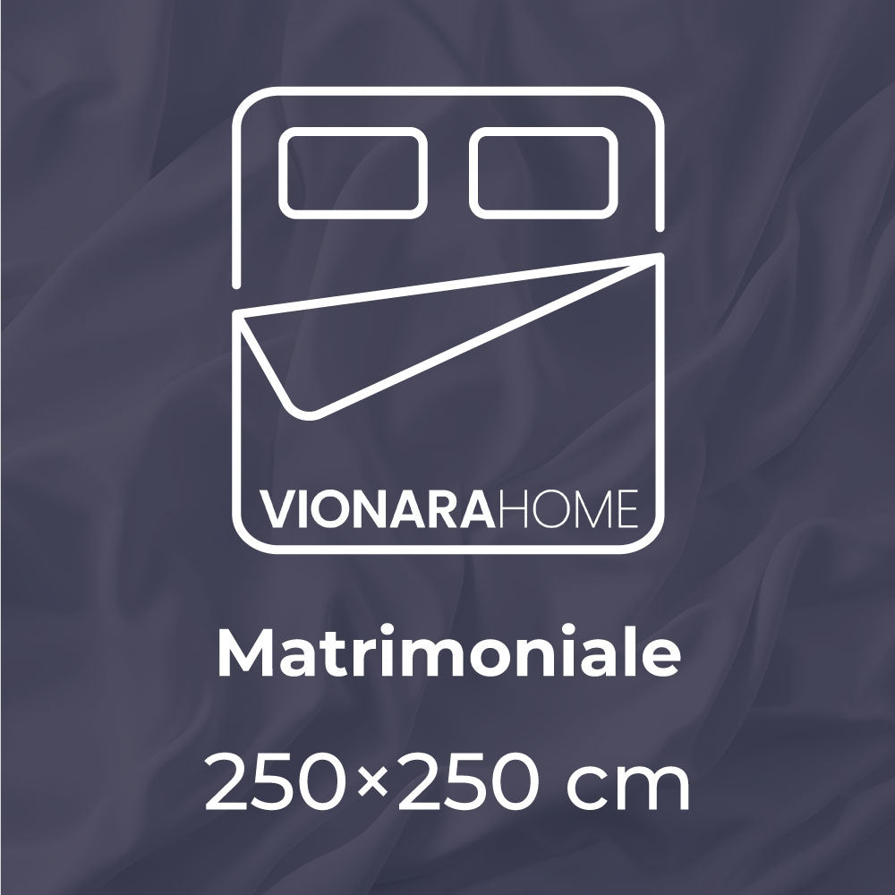 Trapuntino Copriletto Jacquard Double-Face Matrimoniale - Fioralba (Verde)