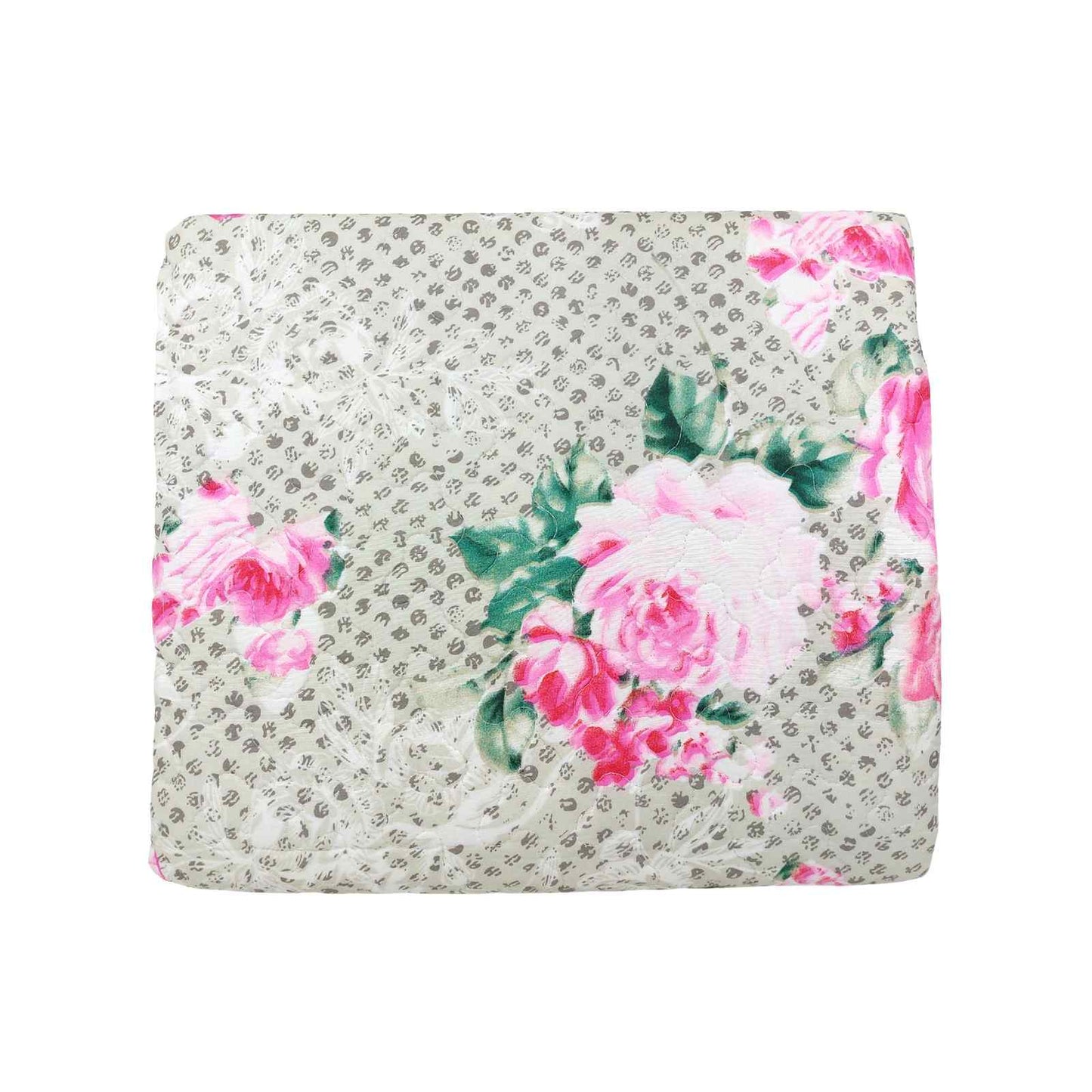 Copriletto trapuntato leggero in Microfibra S021