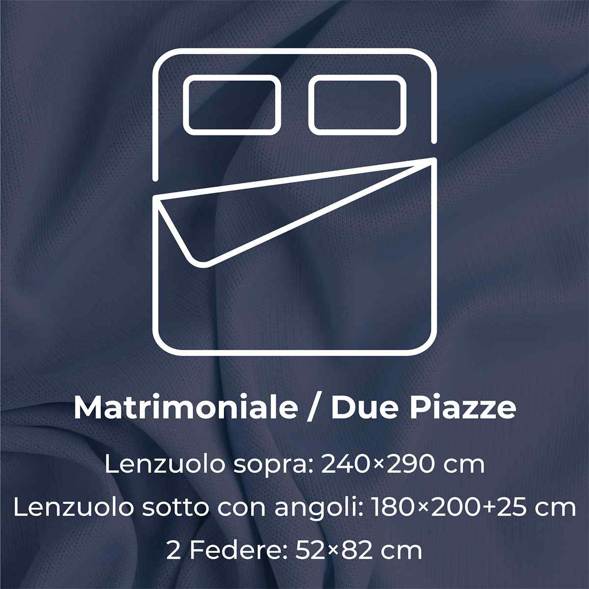 Completo Lenzuola Matrimoniale