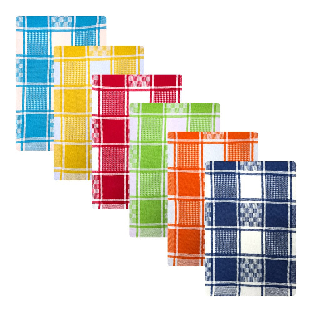 Set Strofinacci 6 pezzi in 100% Cotone - Ischia