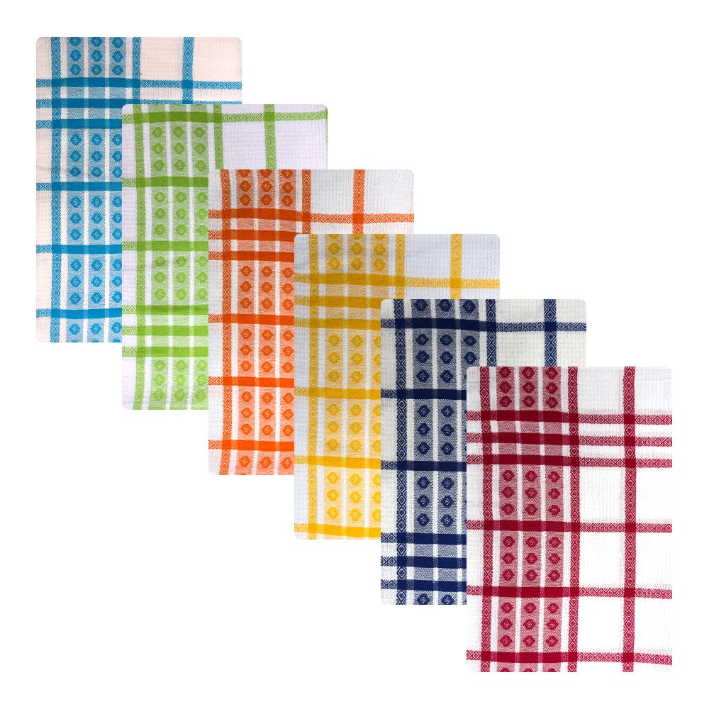 Set Strofinacci 6 pezzi in 100% Cotone - Sorrento