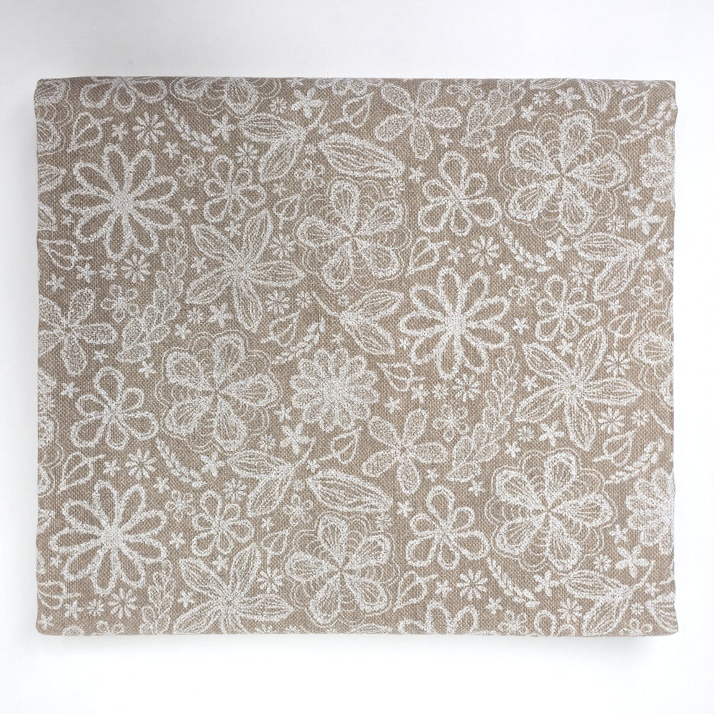 Telo Arredo Copritutto in Cotone 240x275 cm - Garden (Beige)