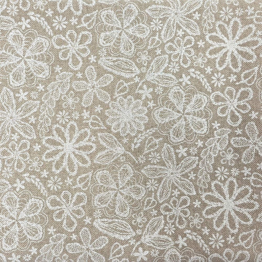 Telo Arredo Copritutto in Cotone 240x275 cm - Garden (Beige)