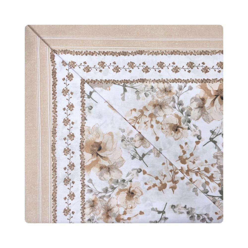 Completo Lenzuola in Cotone Matrimoniale - M160 (Beige)