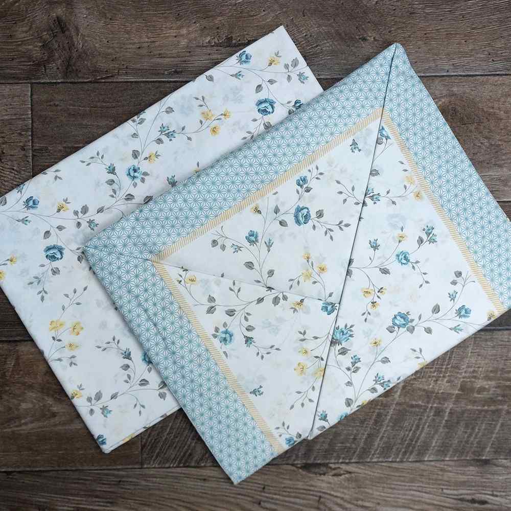 Completo lenzuola in Cotone Matrimoniale - M156 (Tiffany)
