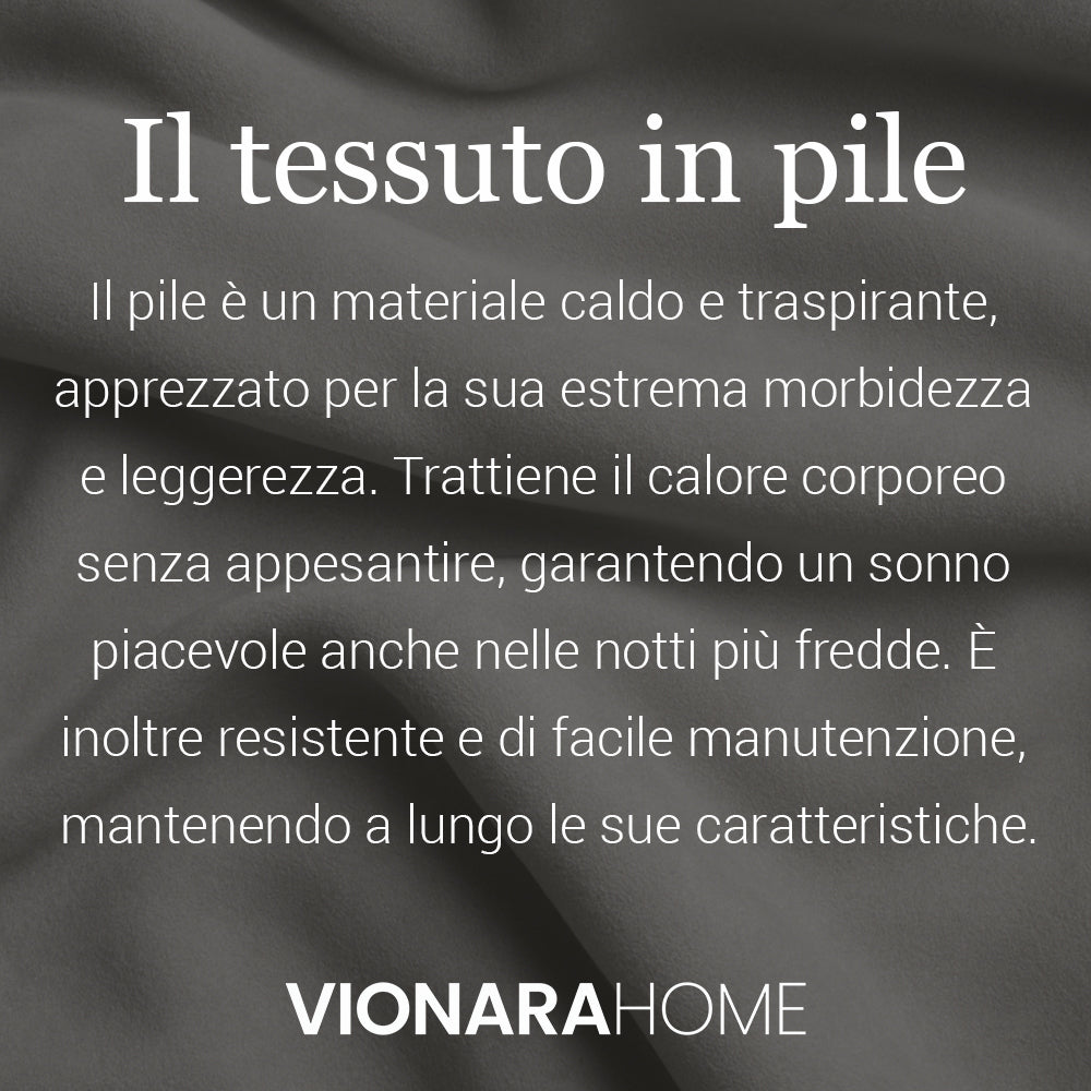 Completo Lenzuola in Pile Matrimoniale - P106