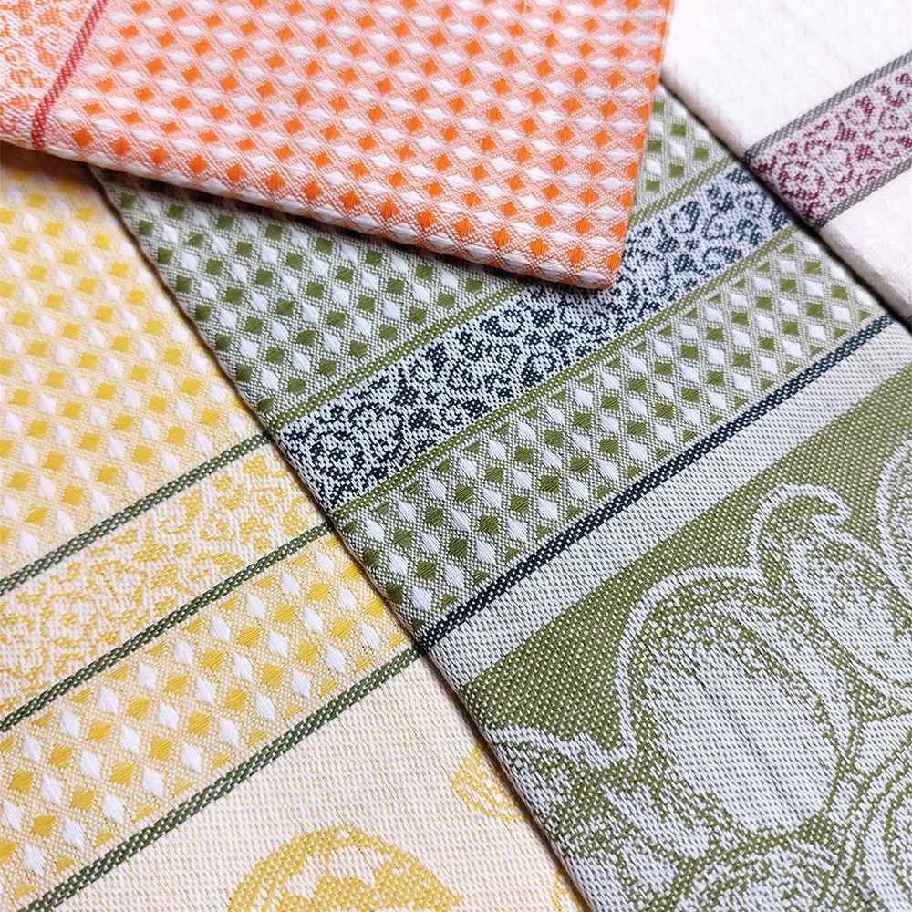 Set 6 pezzi Strofinacci in Cotone - Santorini