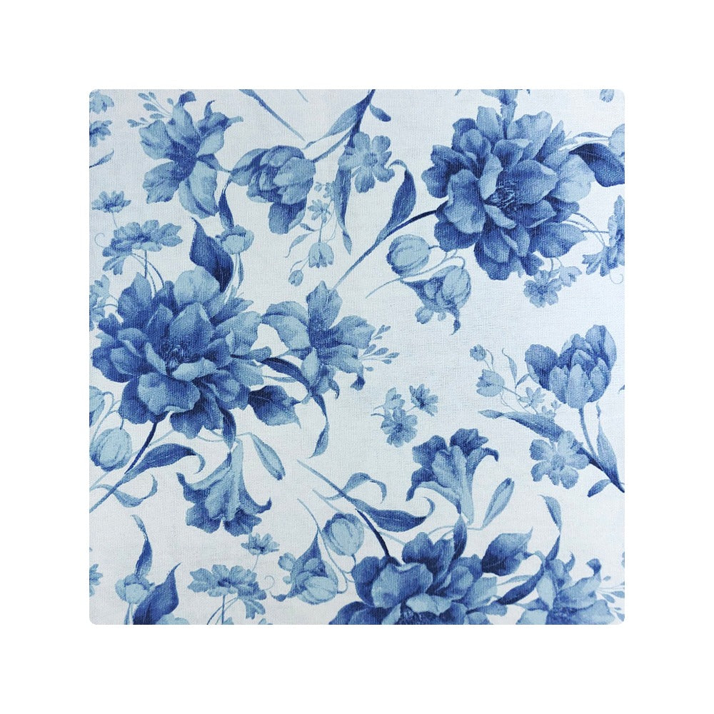 Tovaglia Stampata in Cotone di Linea Oro - Elisa (Azzurro)