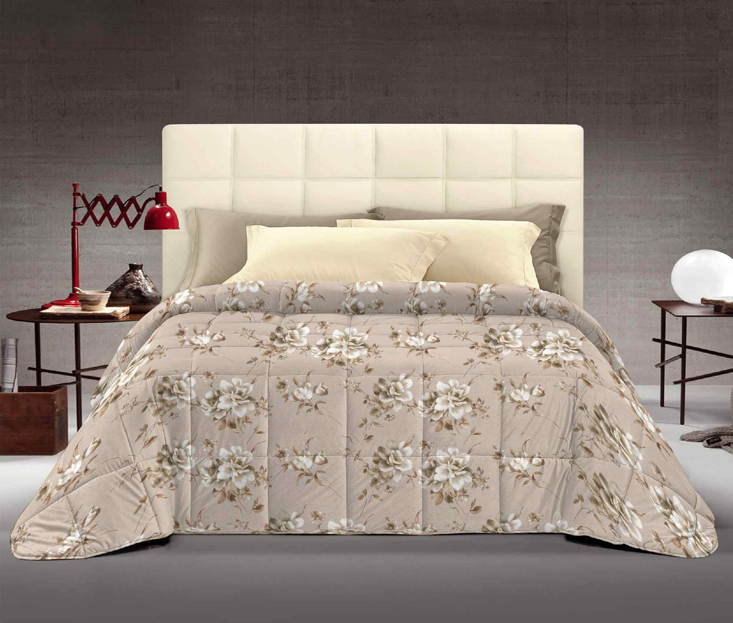 trapunta piumone invernale in velluto