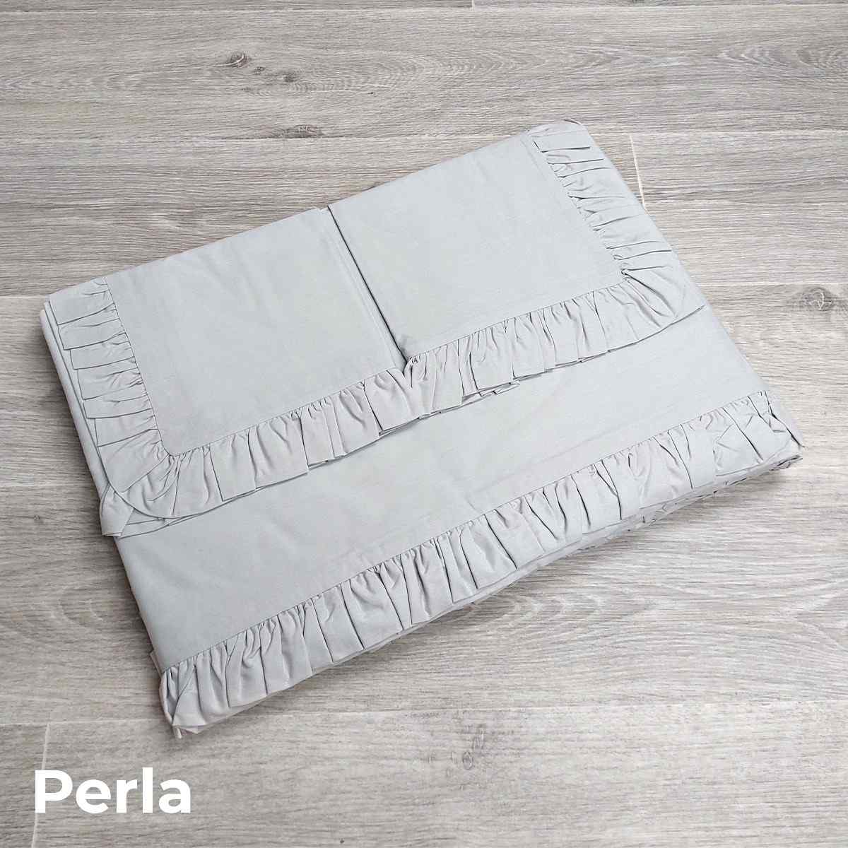 Completo Lenzuola con Volant Renato Balestra Vari Colori
