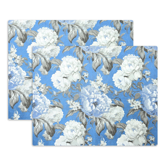 Completo lenzuola in Puro Cotone Matrimoniale - M169 (Azzurro)