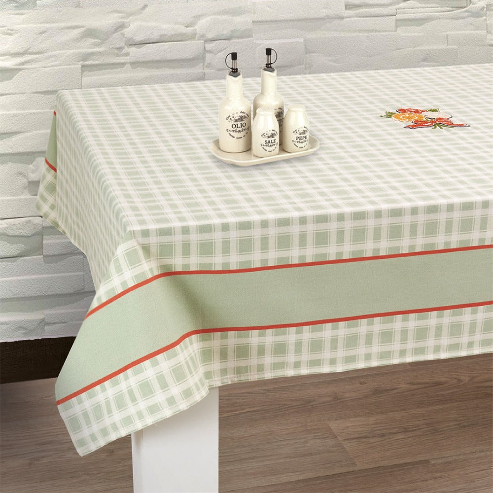 Tovaglia in Cotone con Ricamo di VINGI Ricami - Matilde (Vari Colori)