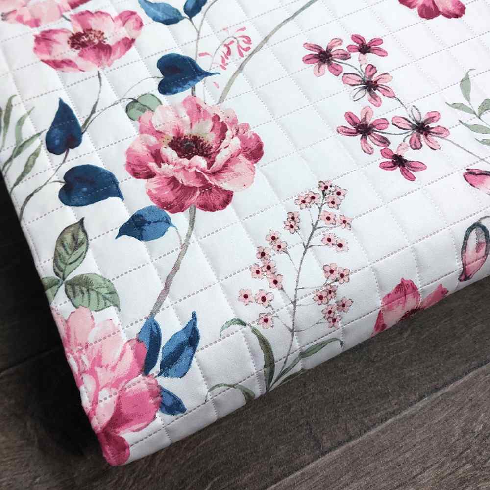 Copriletto Trapuntato leggero in Microfibra - Tokyo (Rosa)