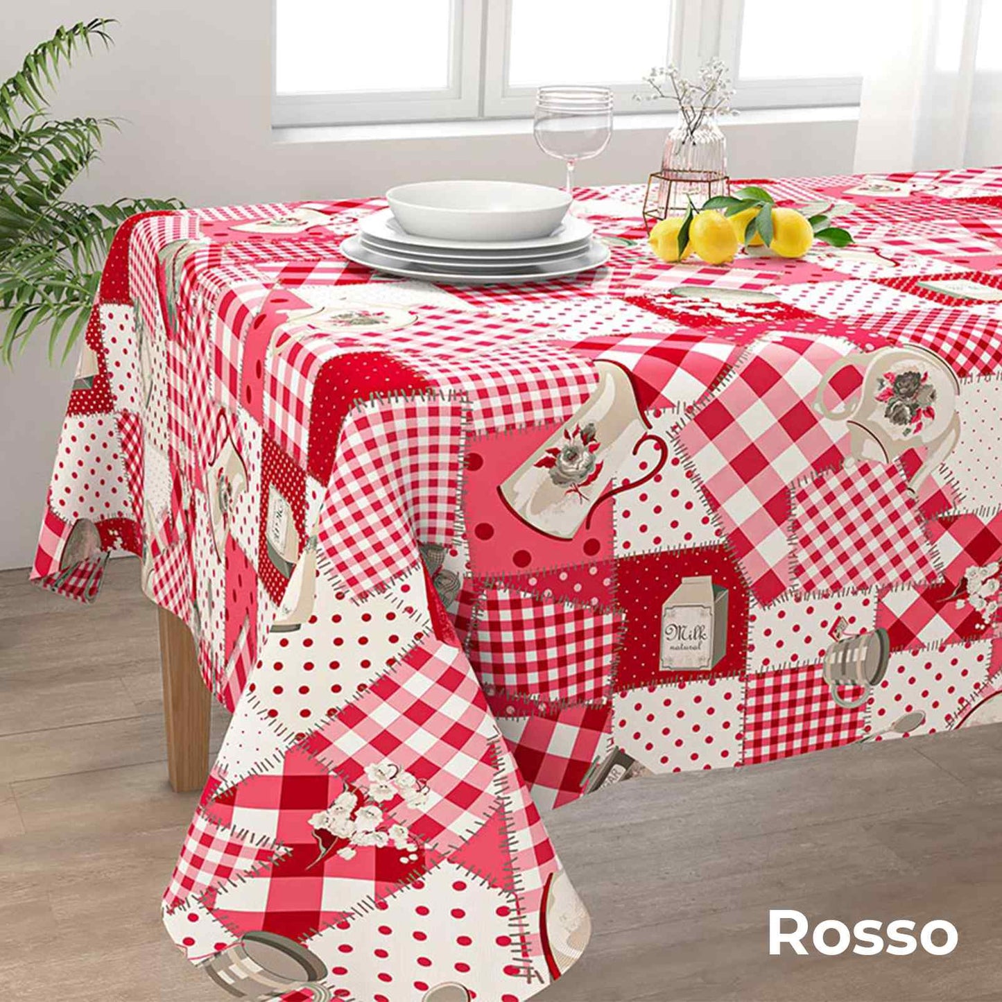 Tovaglia in Rasatello di Cotone - Milk