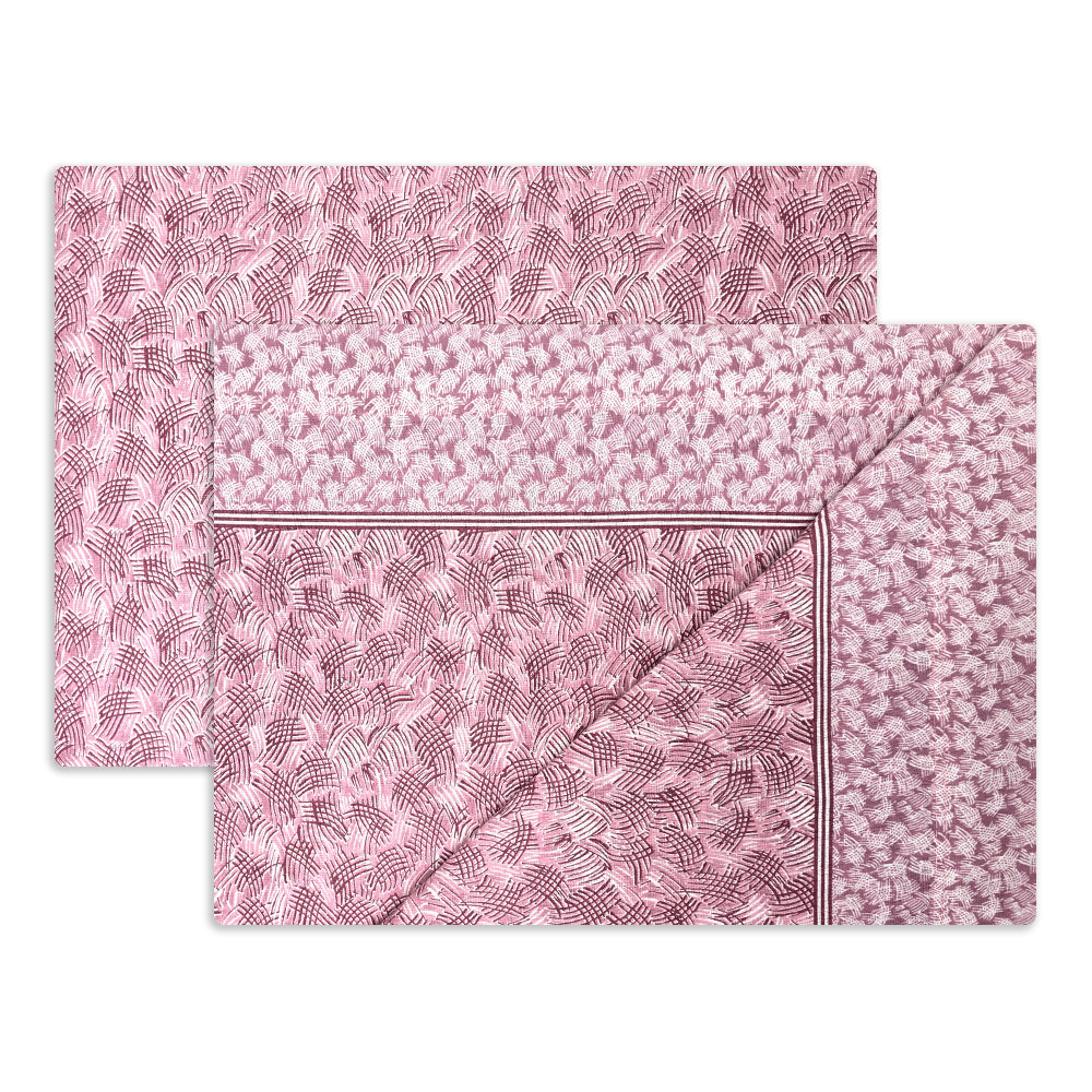 Completo Lenzuola in Flanella dimensioni varie - F135 (Rosa)