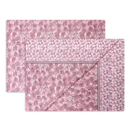 Completo Lenzuola in Flanella dimensioni varie - F135 (Rosa)