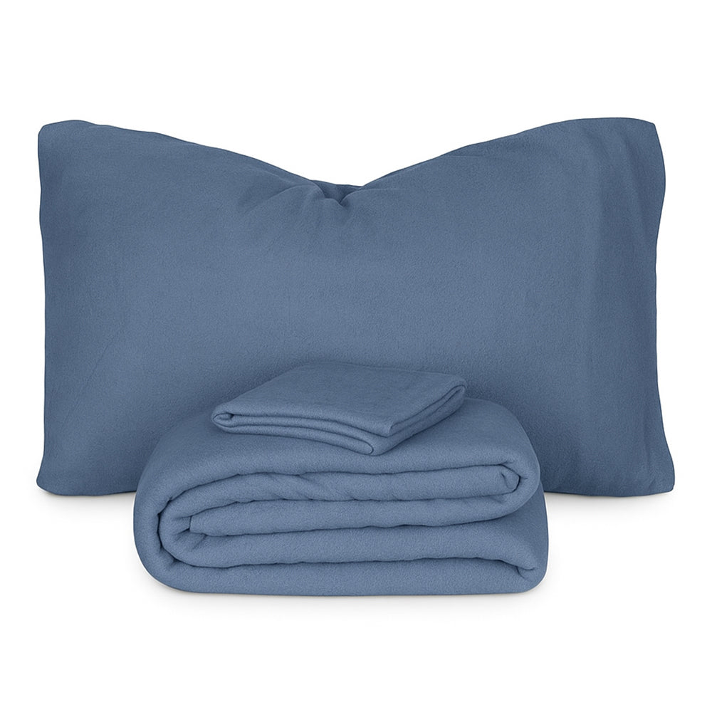 Completo Lenzuola in Pile Tinta Unita - dimensioni varie