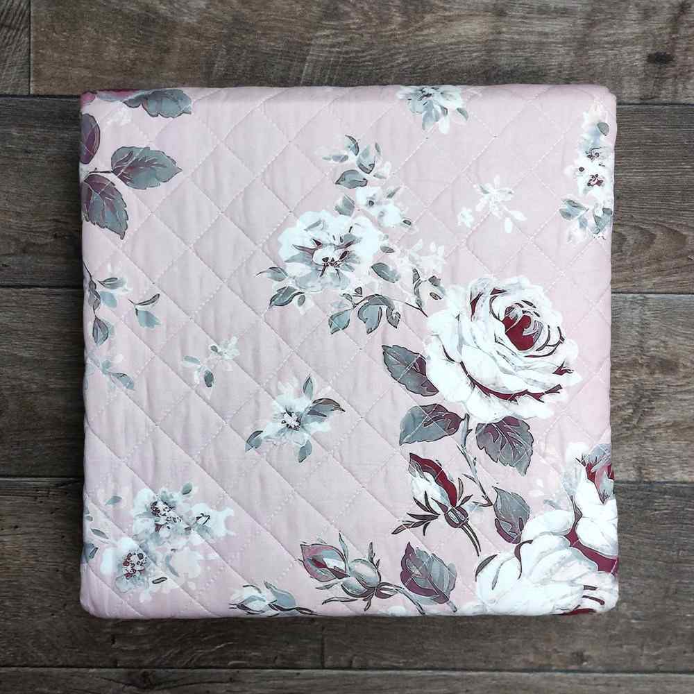 Copriletto Trapuntato leggero in Microfibra - Callas (Rosa)