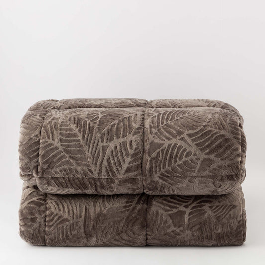 Trapunta Invernale in Ecopelliccia Luba di Linea Oro - Marrone