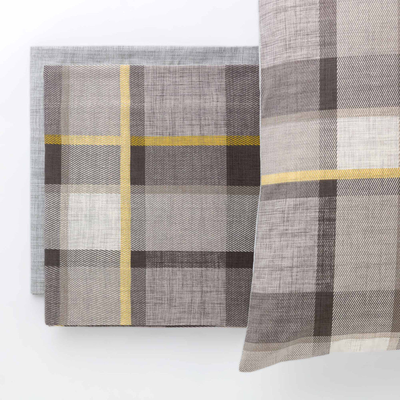 Completo Lenzuola in Cotone dimensioni varie - Clark (Tortora)