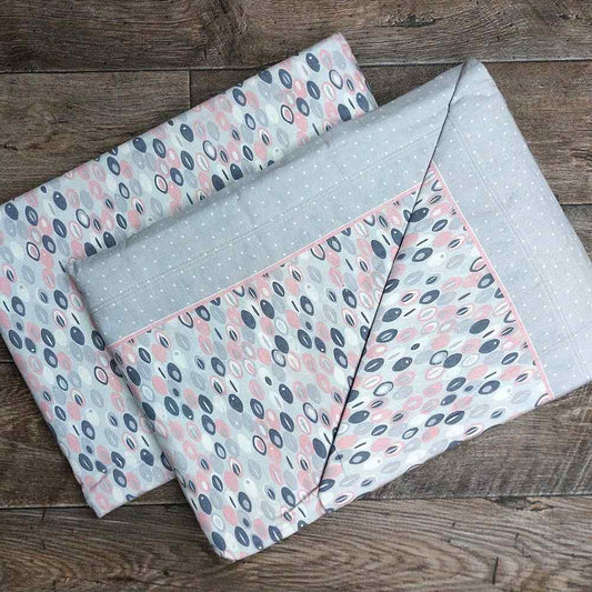 Completo Lenzuola in Flanella Matrimoniale - F126 (Grigio)