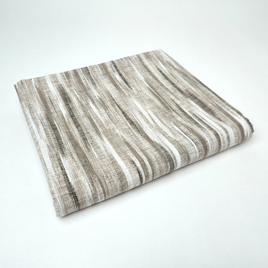 Telo Arredo Copritutto in Cotone 240x275 cm - Stripes (Beige)