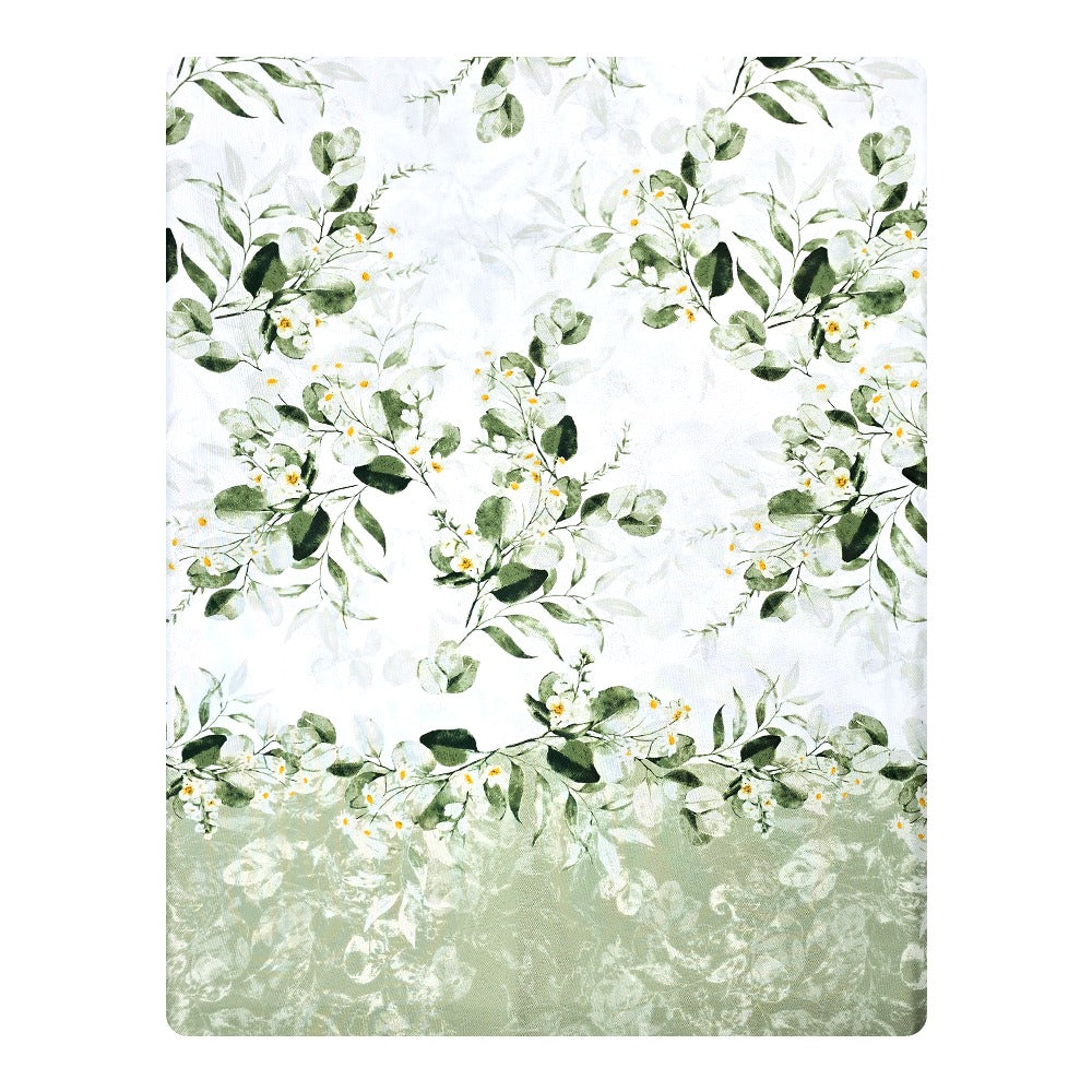 Tovaglia Antimacchia Idrorepellente, No Stiro - Foglia (Verde)