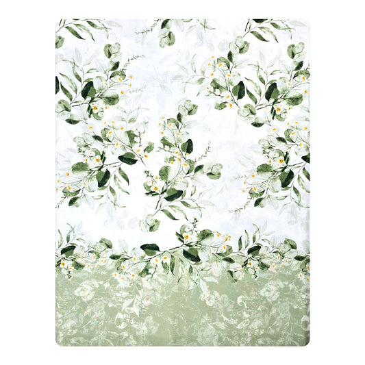 Tovaglia Antimacchia Idrorepellente, No Stiro - Foglia (Verde)