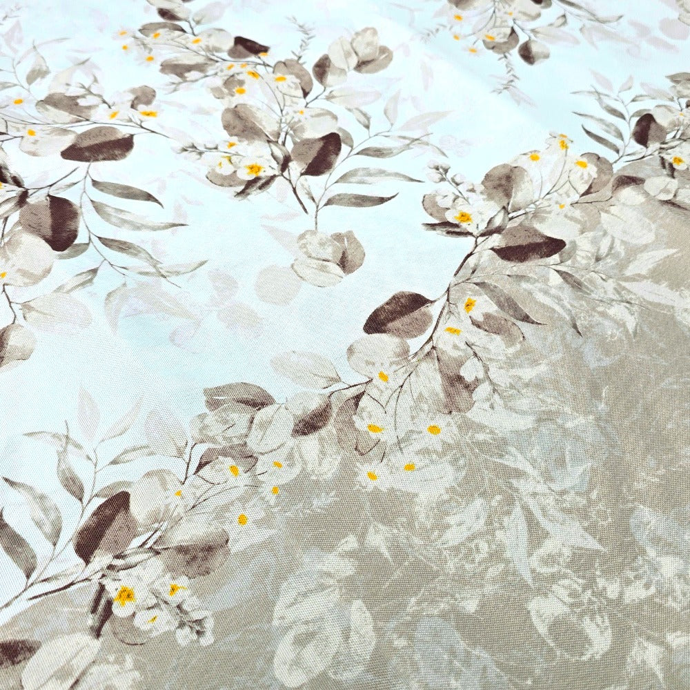 Tovaglia Antimacchia Idrorepellente, No Stiro - Foglia (Naturale)