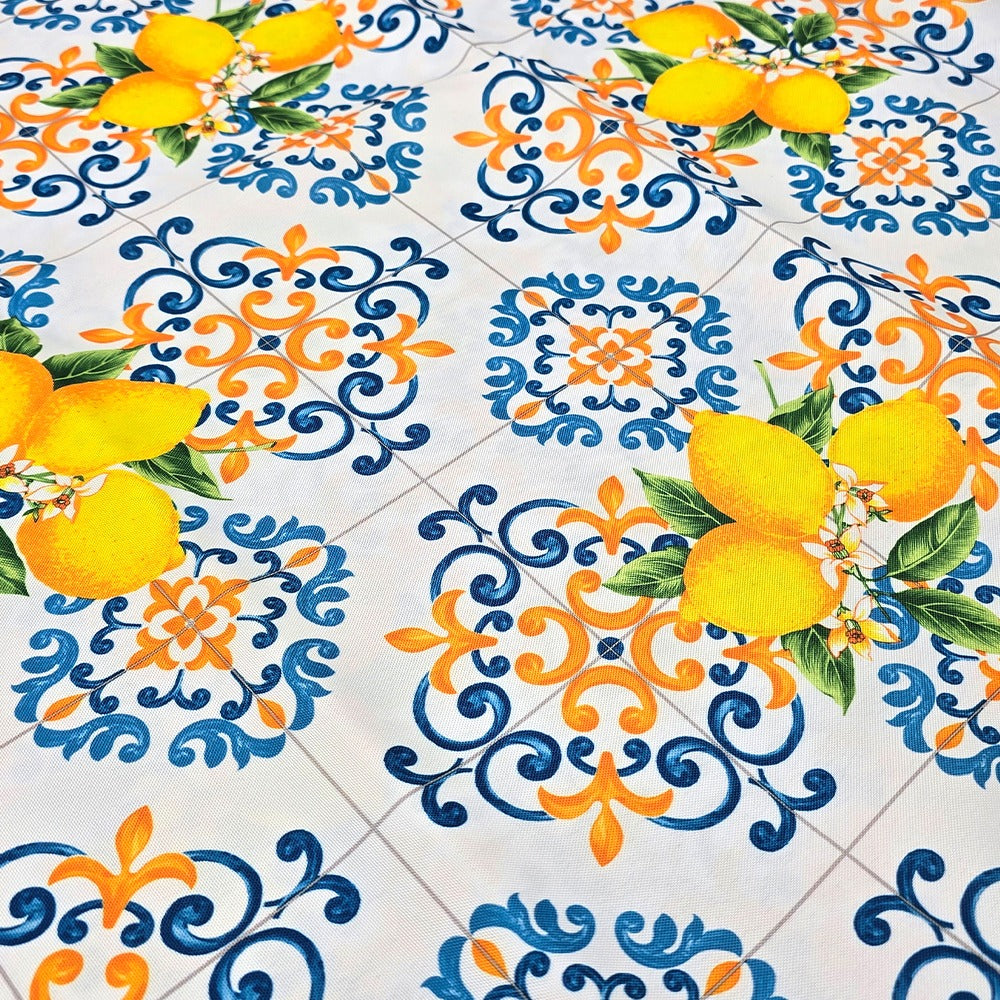 Tovaglia Antimacchia Idrorepellente, No Stiro - Sorrento