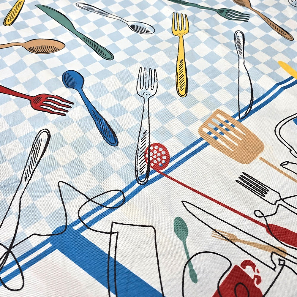 Tovaglia Antimacchia Idrorepellente, No Stiro - Aroma (Blu)