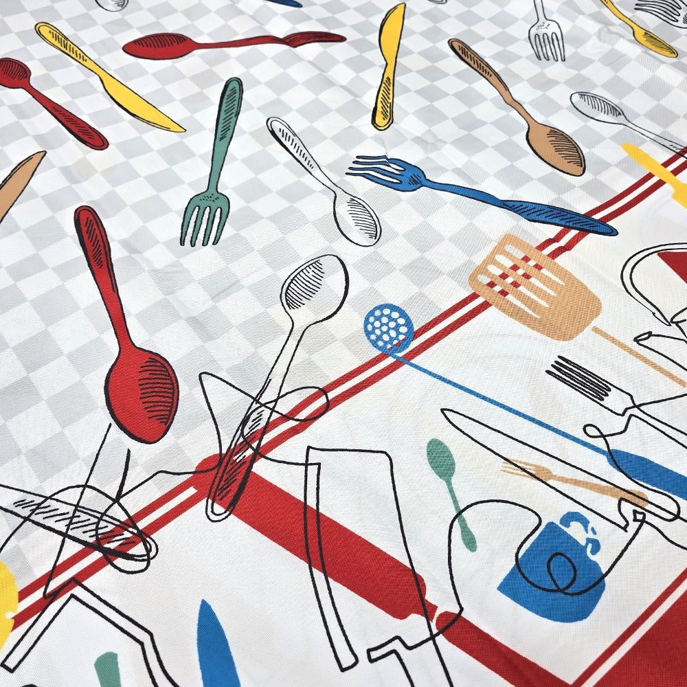 Tovaglia Antimacchia Idrorepellente, No Stiro - Aroma (Rosso)