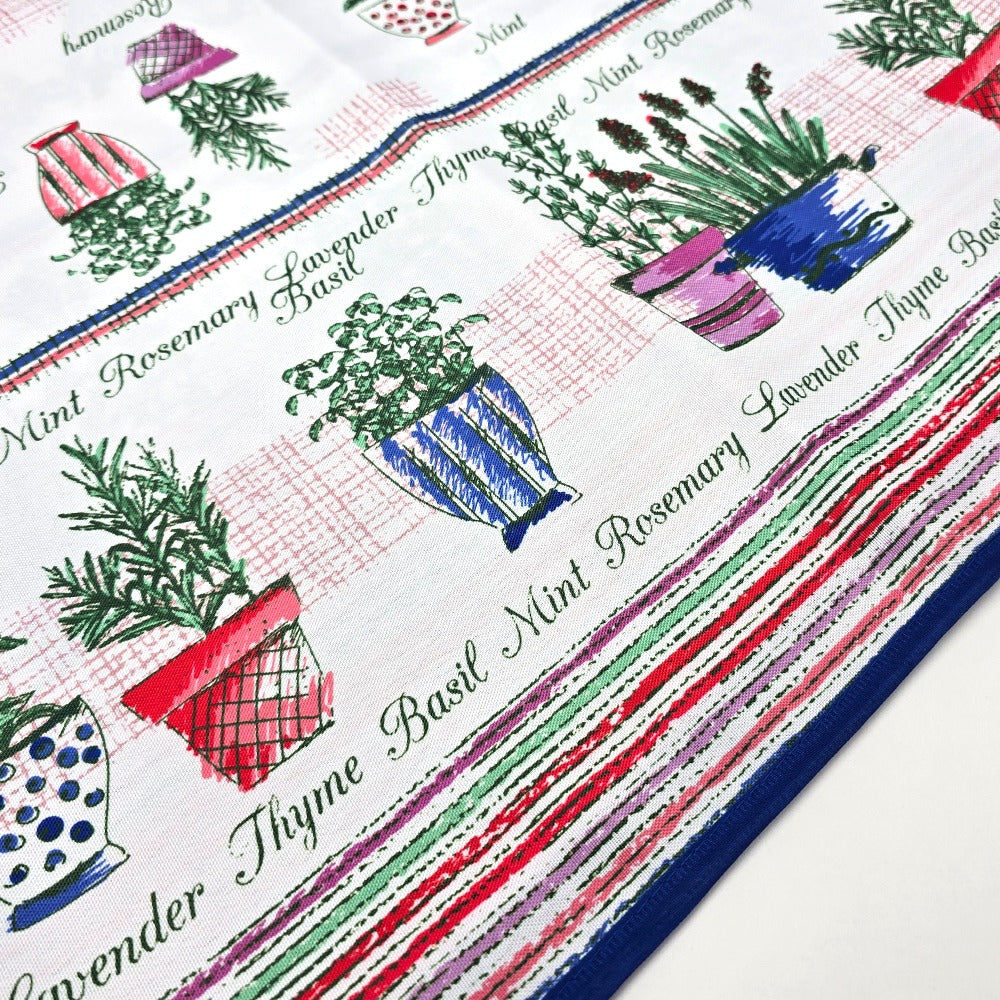 Tovaglia Antimacchia Idrorepellente, No Stiro - Alba (Blu)