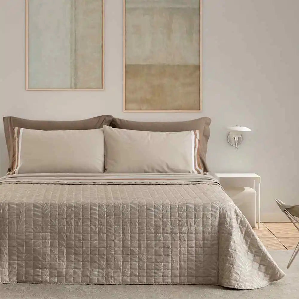 Trapuntino Jacquard Twilly di Linea Oro - Beige