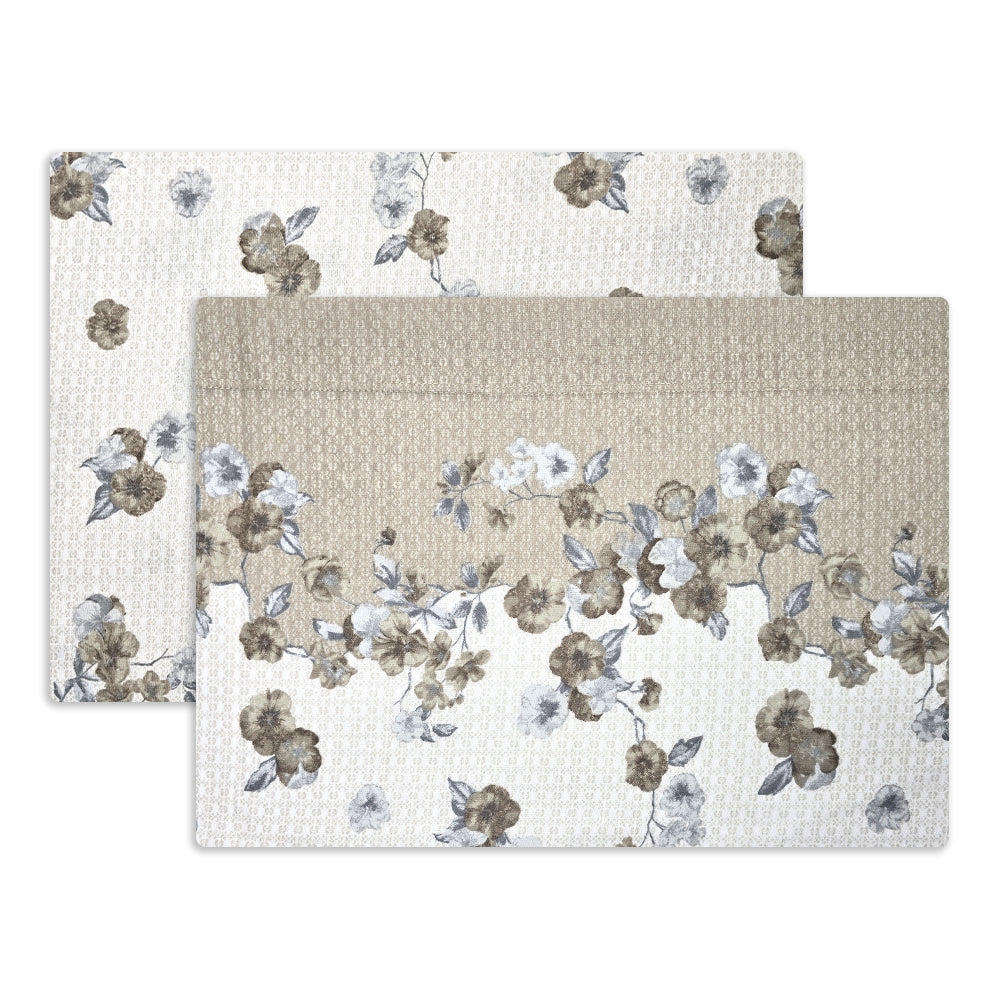 Completo Lenzuola in Flanella Matrimoniale - F150 (Beige)
