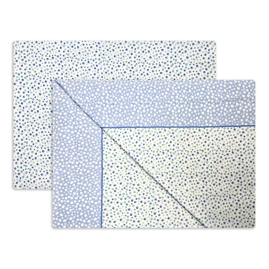 Completo Lenzuola in Flanella dimensioni varie - F145 (Celeste)