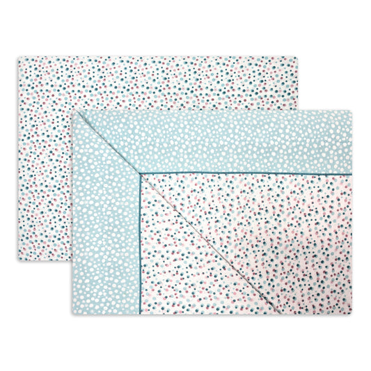 Completo Lenzuola in Flanella dimensioni varie - F145 (Verde)