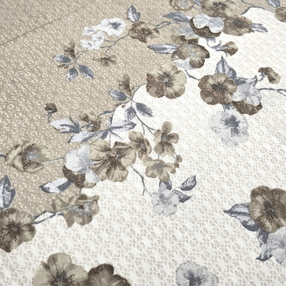 Completo Lenzuola in Flanella Matrimoniale - F150 (Beige)