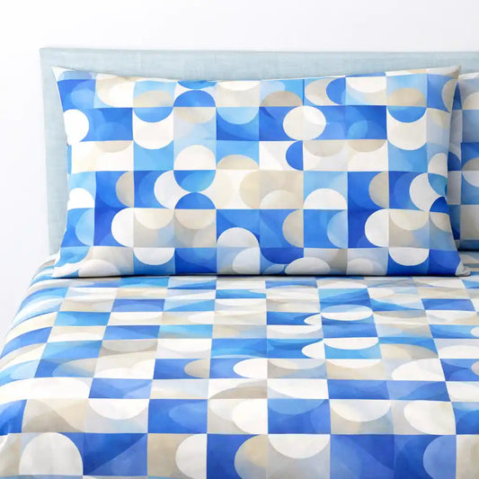 Completo lenzuola in Puro Cotone dimensioni varie - M174 (Naturale)