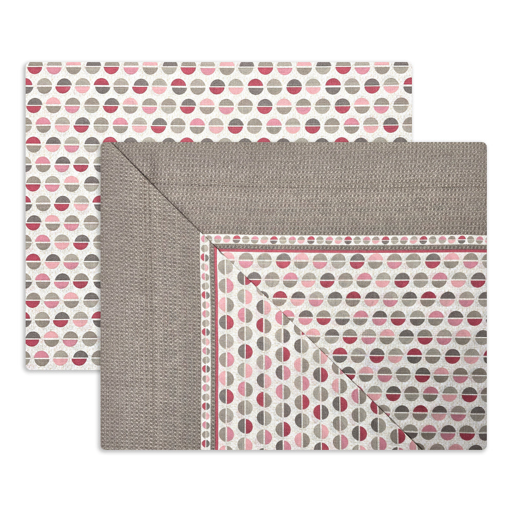 Completo lenzuola in Cotone dimensioni varie - M159 (Tortora)