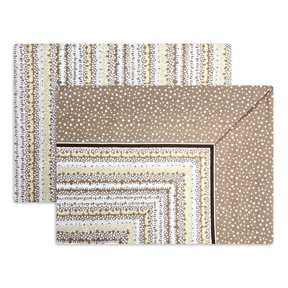 Completo lenzuola in Puro Cotone - M128 (Beige)