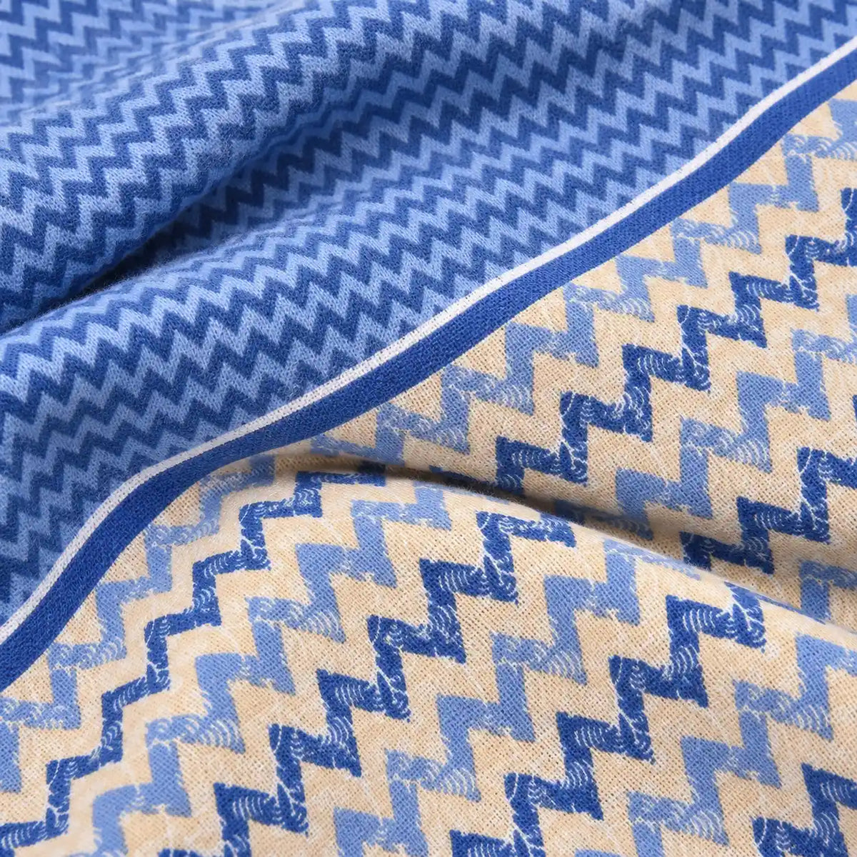 Completo Lenzuola in Flanella dimensioni varie - F138 (Azzurro)