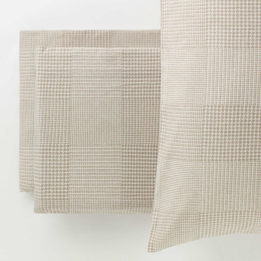 Completo Lenzuola in Flanella dimensioni varie - Given (Tortora)