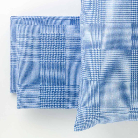 Completo Lenzuola in Flanella dimensioni varie - Given (Azzurro)