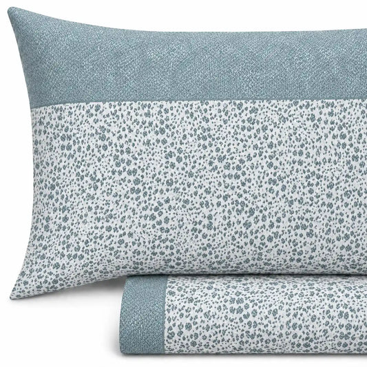 Completo Lenzuola in Flanella dimensioni varie - F155 (Verde)