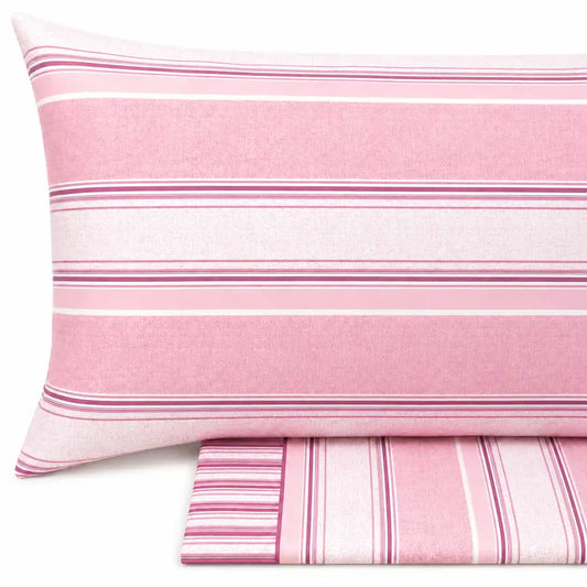 Completo lenzuola in Puro Cotone Singolo - M175 (Rosa)