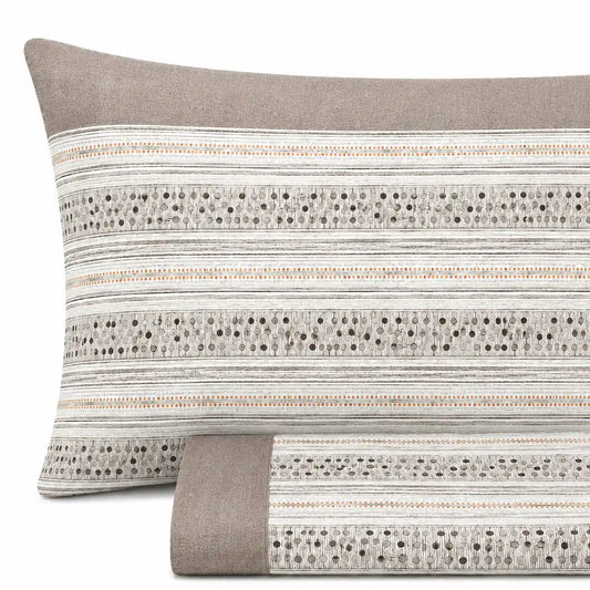 Completo lenzuola in Puro Cotone Singolo - M173 (Tortora)