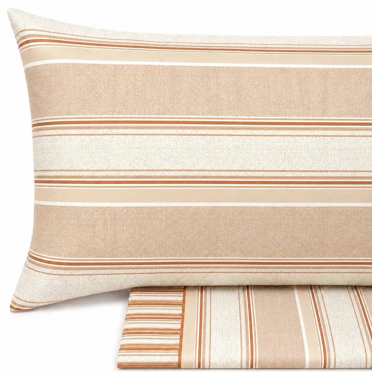Completo lenzuola in Puro Cotone Singolo - M175 (Salmone)