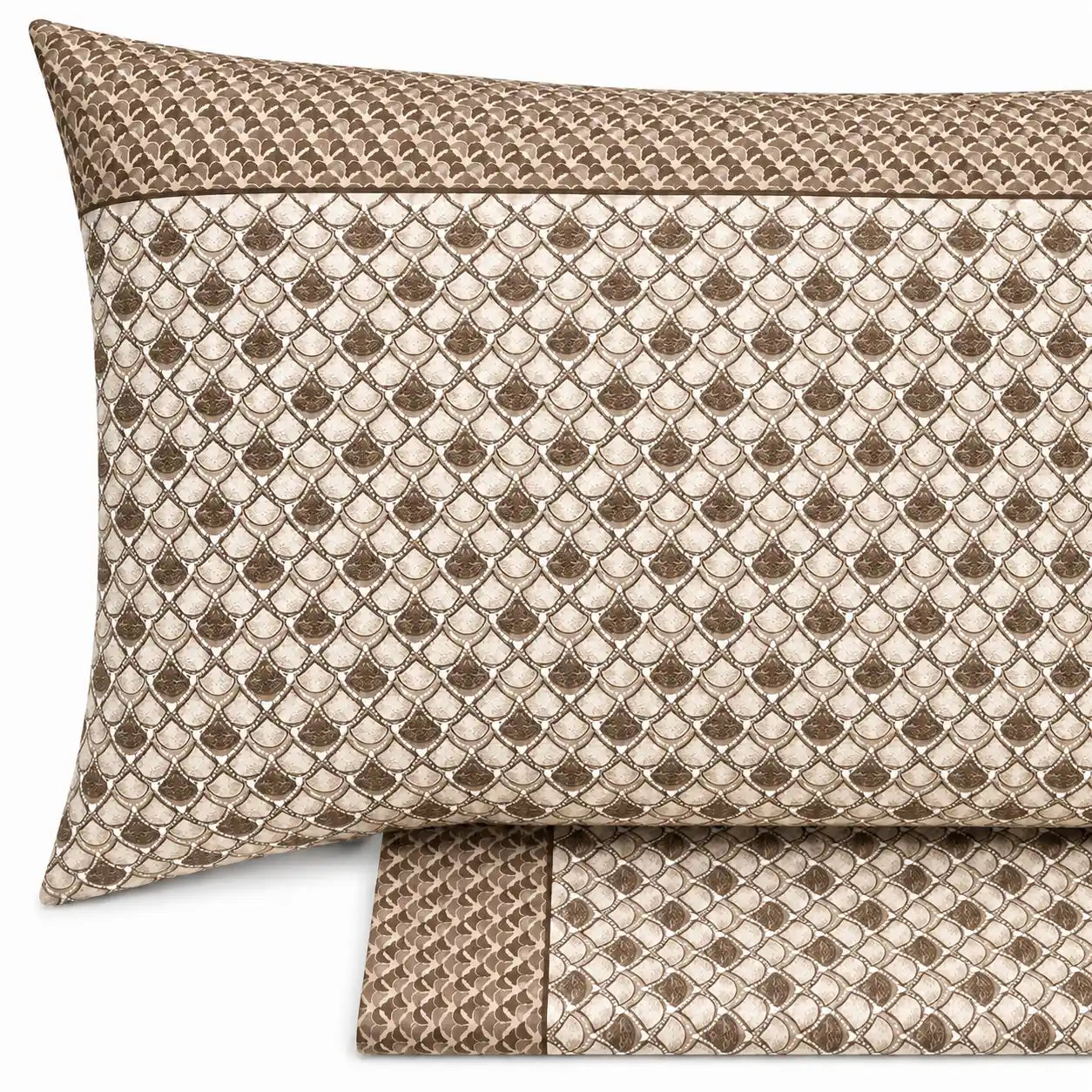 Completo lenzuola in Puro Cotone dimensioni varie - M153 (Beige)